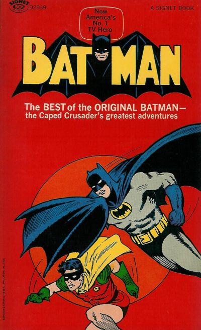 Cover for Batman (New American Library, 1966 series) #D2939