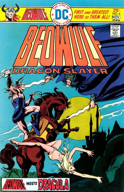 Cover for Beowulf (DC, 1975 series) #4