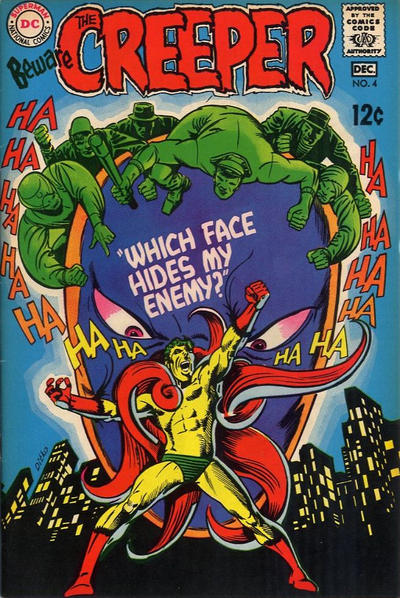 Cover for Beware the Creeper (DC, 1968 series) #4