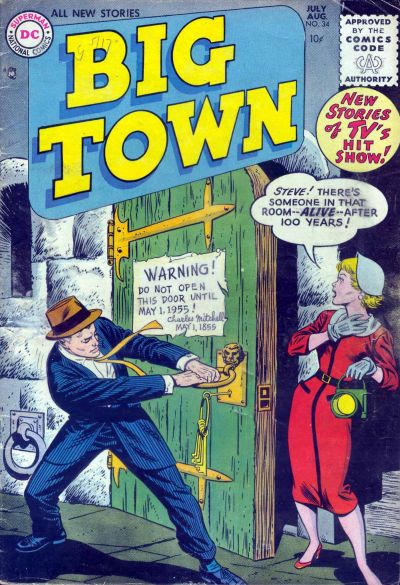 Cover for Big Town (DC, 1951 series) #34