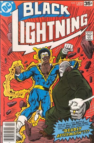 Cover for Black Lightning (DC, 1977 series) #8
