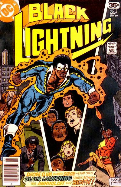 Cover for Black Lightning (DC, 1977 series) #9