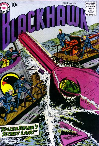 Cover for Blackhawk (DC, 1957 series) #128