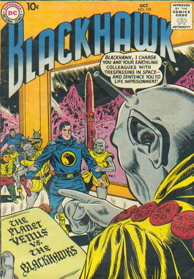 Cover for Blackhawk (DC, 1957 series) #129
