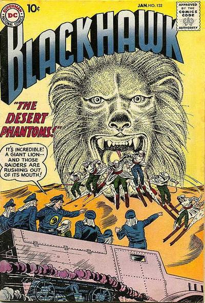 Cover for Blackhawk (DC, 1957 series) #132