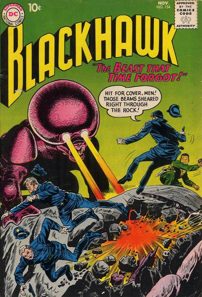 Cover for Blackhawk (DC, 1957 series) #154