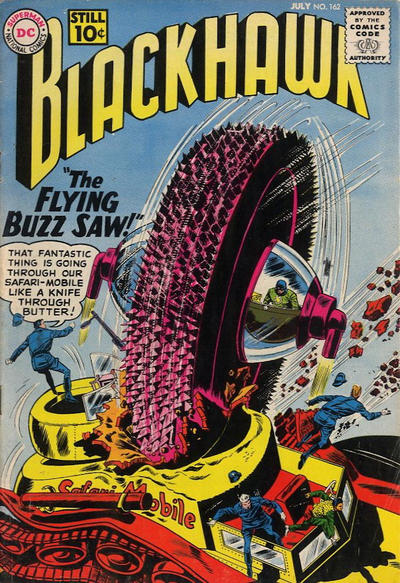 Cover for Blackhawk (DC, 1957 series) #162