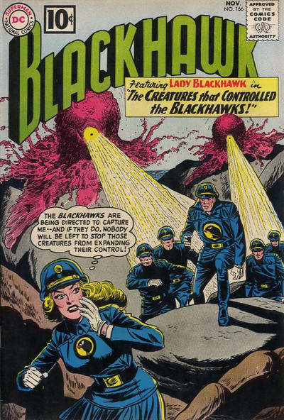 Cover for Blackhawk (DC, 1957 series) #166