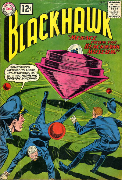 Cover for Blackhawk (DC, 1957 series) #168
