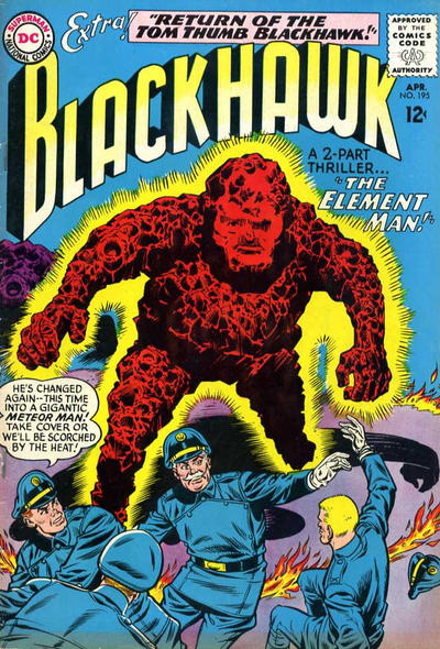 Cover for Blackhawk (DC, 1957 series) #195