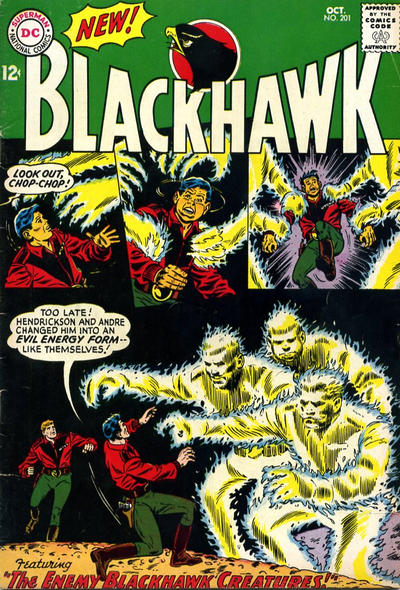 Cover for Blackhawk (DC, 1957 series) #201
