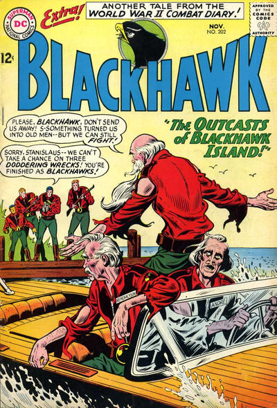 Cover for Blackhawk (DC, 1957 series) #202