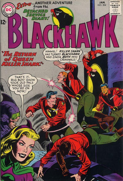 Cover for Blackhawk (DC, 1957 series) #204