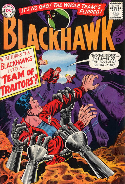 Cover for Blackhawk (DC, 1957 series) #214