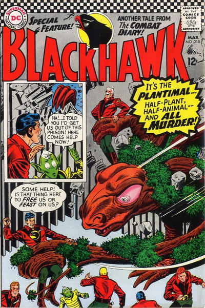 Cover for Blackhawk (DC, 1957 series) #218
