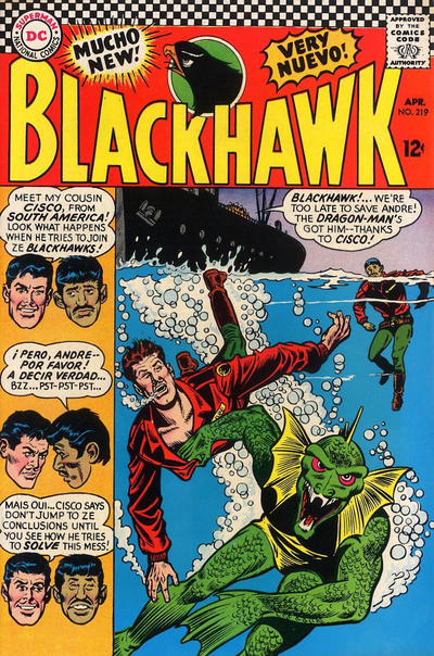 Cover for Blackhawk (DC, 1957 series) #219