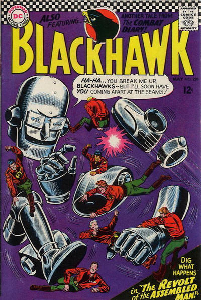 Cover for Blackhawk (DC, 1957 series) #220