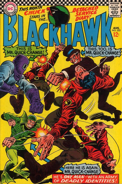 Cover for Blackhawk (DC, 1957 series) #223