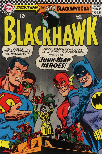 Cover for Blackhawk (DC, 1957 series) #228
