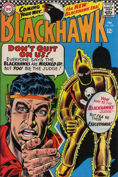 Cover for Blackhawk (DC, 1957 series) #229