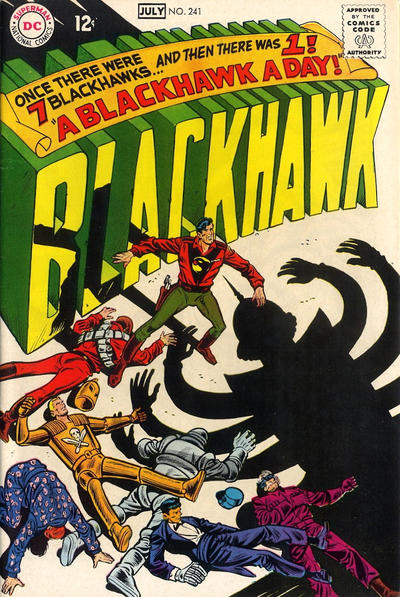 Cover for Blackhawk (DC, 1957 series) #241