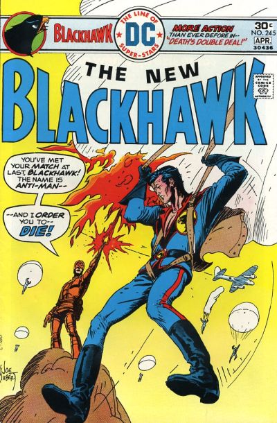 Cover for Blackhawk (DC, 1957 series) #245