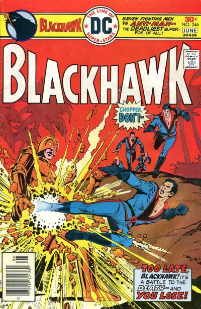 Cover for Blackhawk (DC, 1957 series) #246