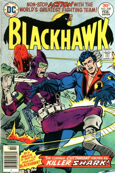 Cover for Blackhawk (DC, 1957 series) #250