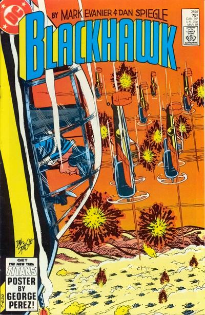 Cover for Blackhawk (DC, 1957 series) #268 [Direct]