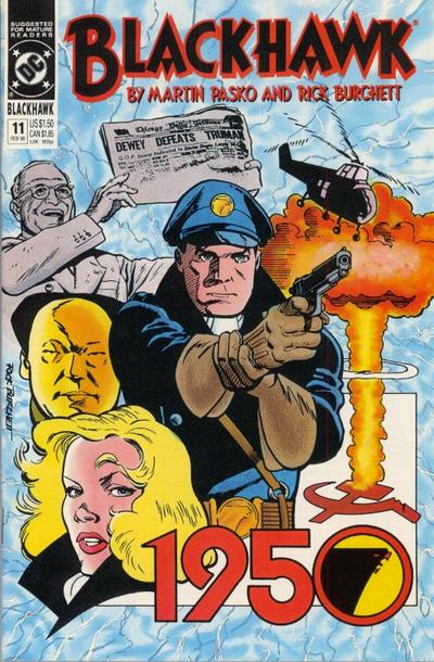 Cover for Blackhawk (DC, 1989 series) #11