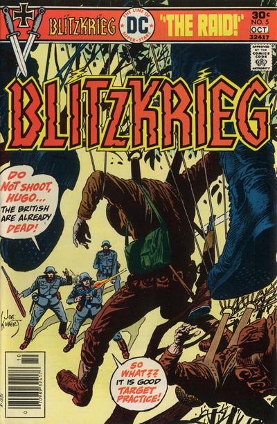 Cover for Blitzkrieg (DC, 1976 series) #5