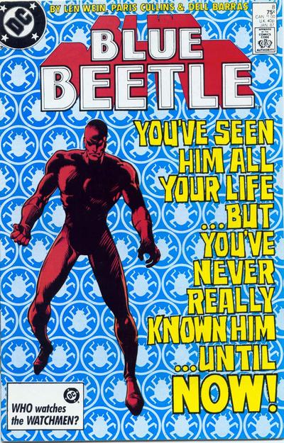 Cover for Blue Beetle (DC, 1986 series) #8 [Direct]