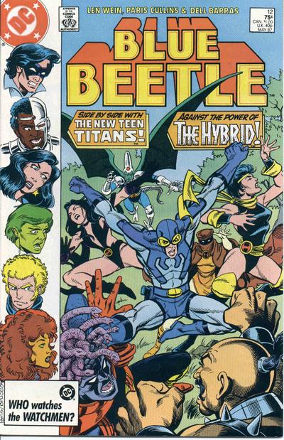 Cover for Blue Beetle (DC, 1986 series) #12 [Direct]