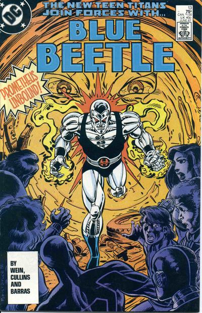 Cover for Blue Beetle (DC, 1986 series) #13 [Direct]
