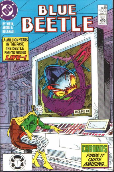Cover for Blue Beetle (DC, 1986 series) #22