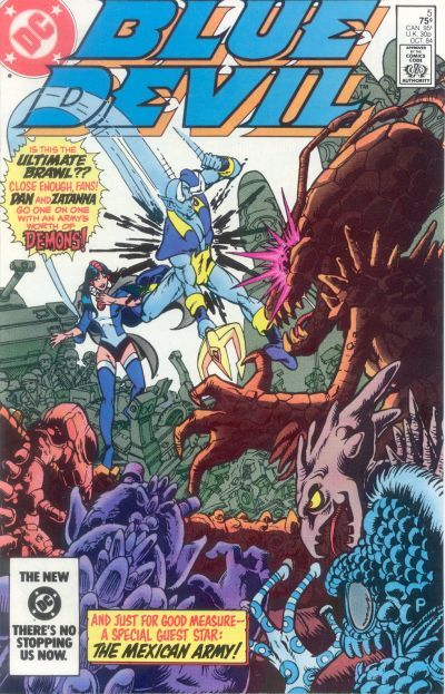 Cover for Blue Devil (DC, 1984 series) #5 [Direct]