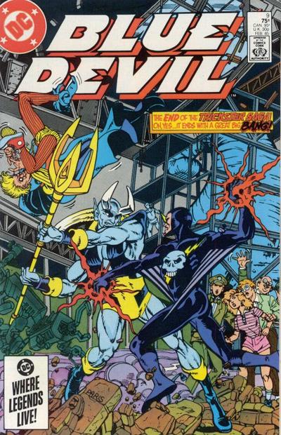 Cover for Blue Devil (DC, 1984 series) #9 [Direct]