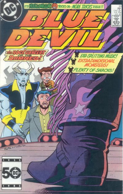 Cover for Blue Devil (DC, 1984 series) #20 [Direct]