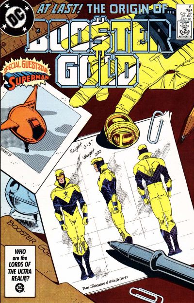 Cover for Booster Gold (DC, 1986 series) #6 [Direct]