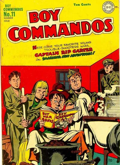 Cover for Boy Commandos (DC, 1942 series) #11