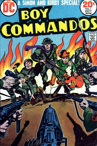 Cover for Boy Commandos (DC, 1973 series) #1