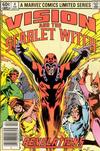 Cover for The Vision and the Scarlet Witch (Marvel, 1982 series) #4 [Newsstand]