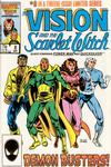 Cover for The Vision and the Scarlet Witch (Marvel, 1985 series) #8 [Direct]