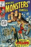 Cover for Where Monsters Dwell (Marvel, 1970 series) #1