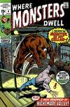 Cover for Where Monsters Dwell (Marvel, 1970 series) #4