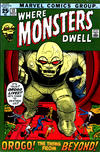 Cover for Where Monsters Dwell (Marvel, 1970 series) #12