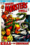 Cover for Where Monsters Dwell (Marvel, 1970 series) #15