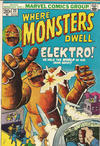 Cover for Where Monsters Dwell (Marvel, 1970 series) #22
