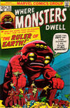 Cover for Where Monsters Dwell (Marvel, 1970 series) #25