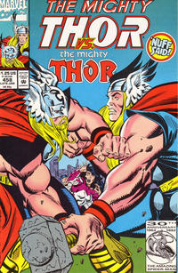 Cover for Thor (Marvel, 1966 series) #458 [Direct]